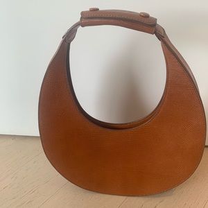 Staud Moon Leather Hobo Bag